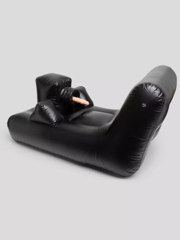 Dark Magic Inflatable Bed with 3 Piece Wireless Controlled Vibrator