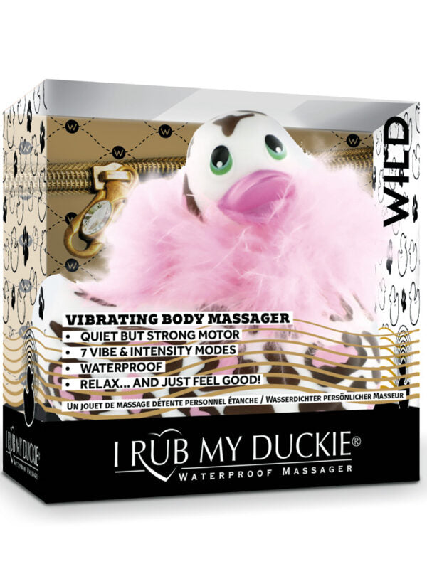 I Rub My Duckie Bath or Shower Vibrator Wild Panther