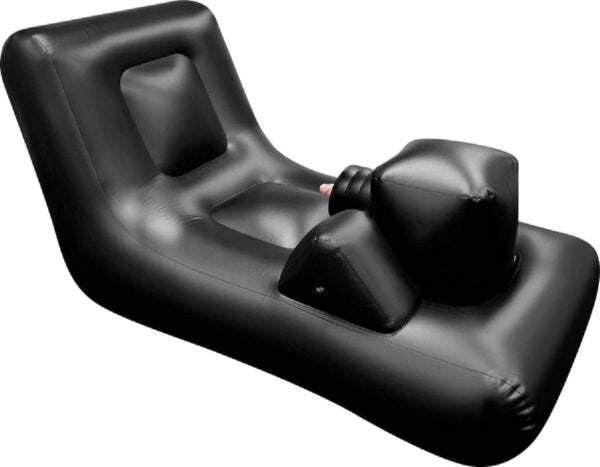 Dark Magic Inflatable Bed with 3 Piece Wireless Controlled Vibrator