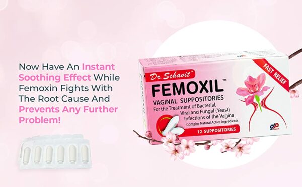 Femoxil Vaginal Suppositories (12 x 2gms)