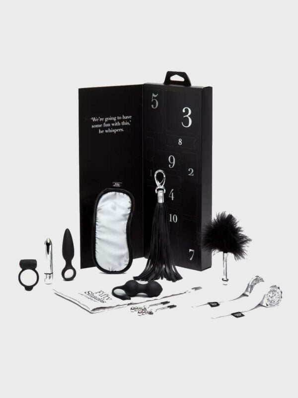 Fifty Shades Pleasure Overload 10 Days Of Play Couples Kit