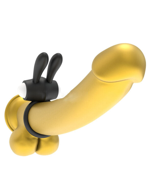 Power Clit Silicone Rabbit Cock Ring Vibrator