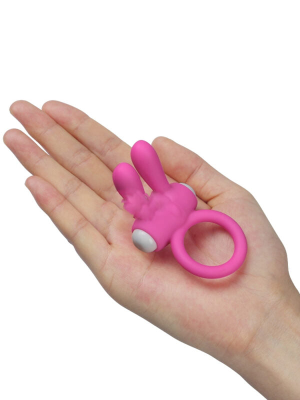 Power Clit Silicone Rabbit Cock Ring Vibrator