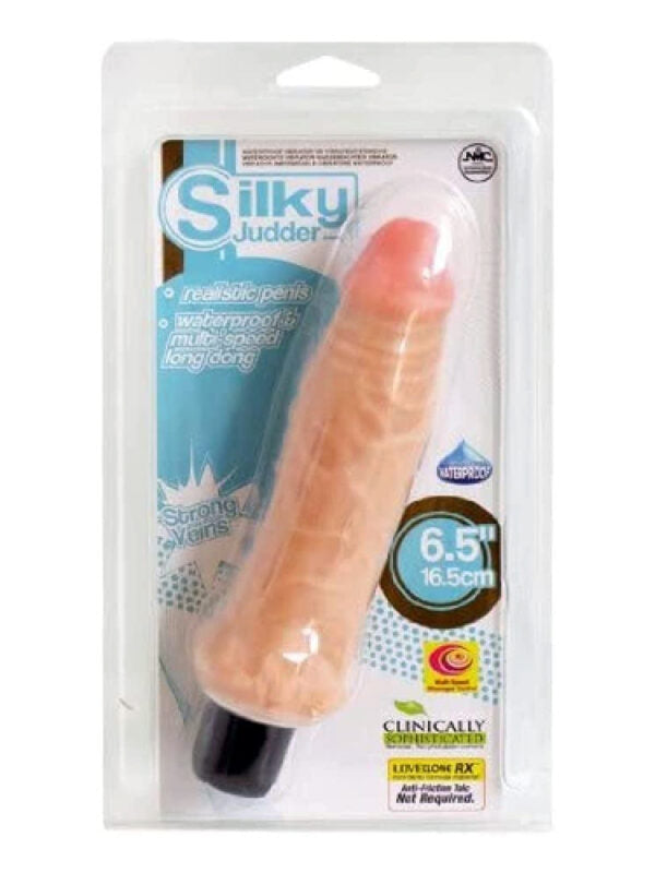 Silky Judder Waterproof Multispeed Realistic Vibrator  6,5 Inch