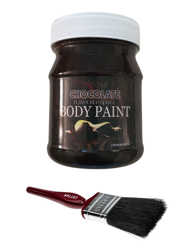 Edible Chocolate Flavoured Body Paint 250ml Tub