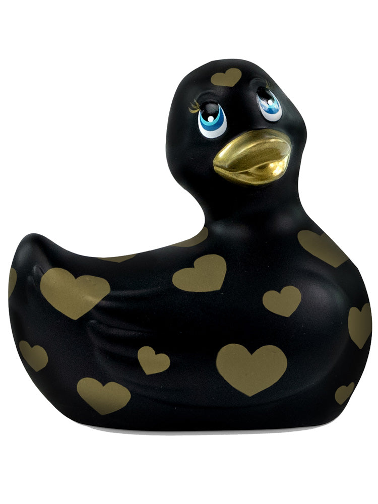 I Rub My Duckie Romance Black & Gold | Bath or Shower Vibrator