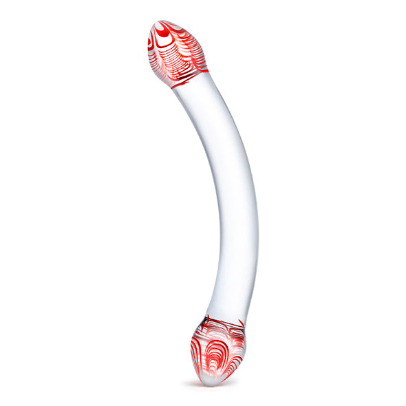 Glas – Red Head Double Glass Dildo