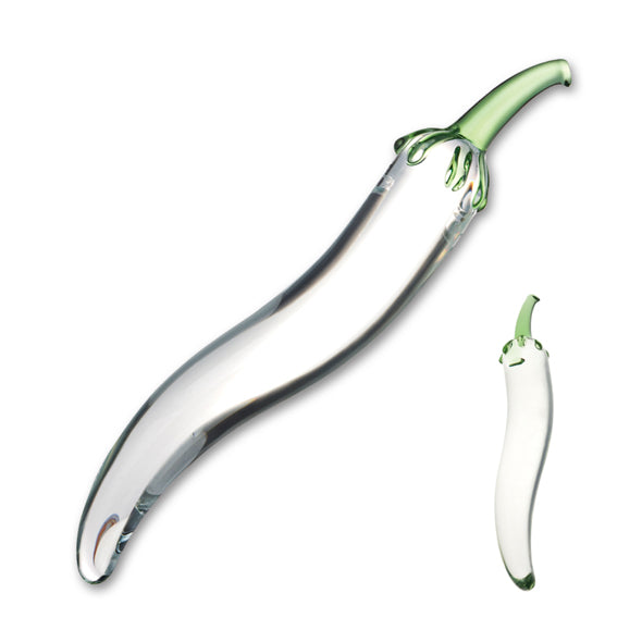 Glas – Naturals Chili Pepper Glass Dildo