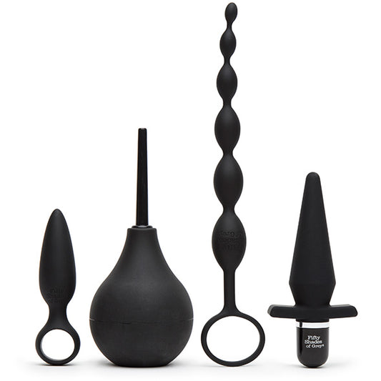 Fifty Shades of Grey – Pleasure Overload Starter Anal Kit (4 Piece Kit)