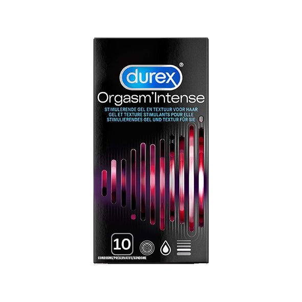 Durex – Orgasm Intense Condoms 10 pcs