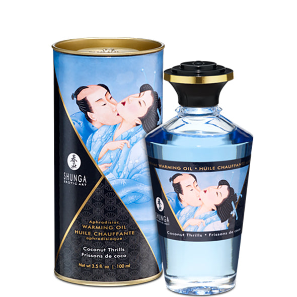 Shunga – Aphrodisiac Warming Oil Coconut Thrills 100 ml