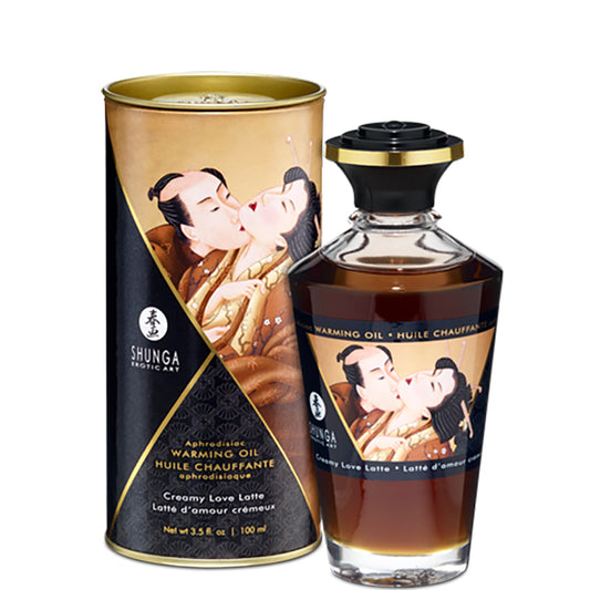 Shunga – Aphrodisiac Warming Oil Creamy Latte 100 ml