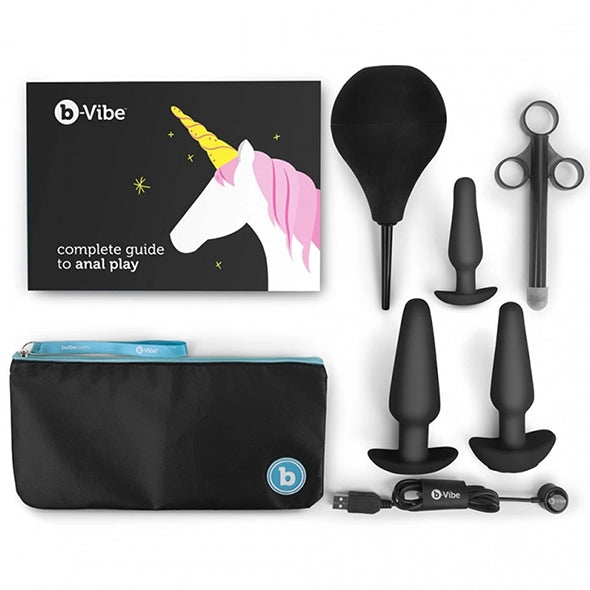 B-Vibe – Anal Training & Education Set Black