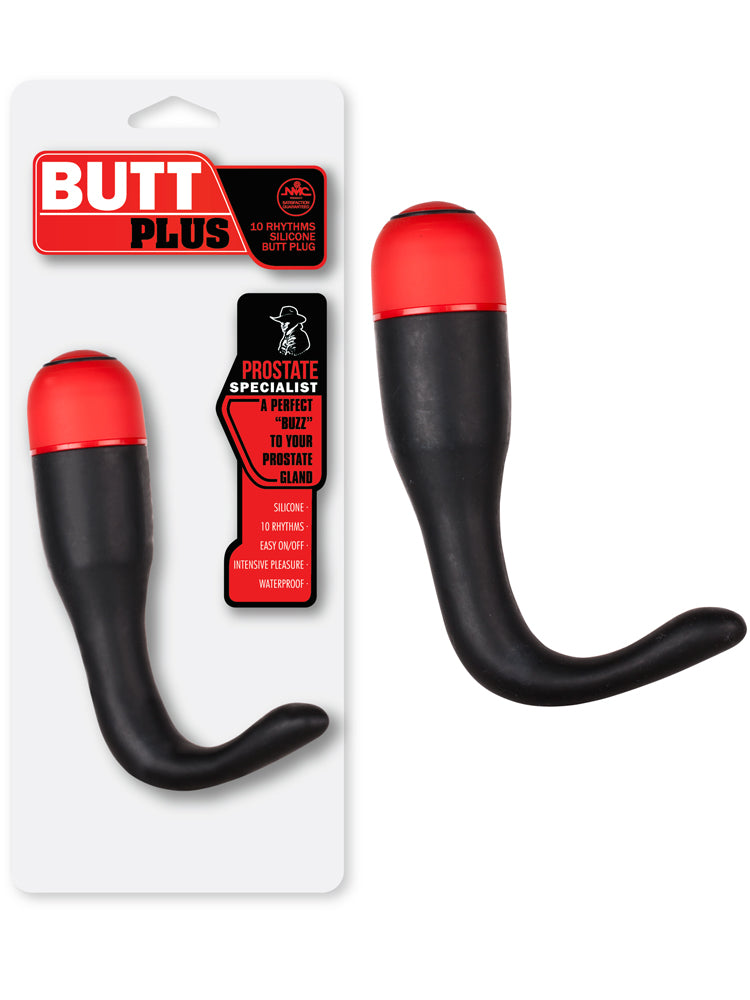 Butt Plus Prostate Massager Vibrator