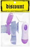 DISCOUNT Angelic Sleeve Jelly Remote Vibrating | Cock Ring