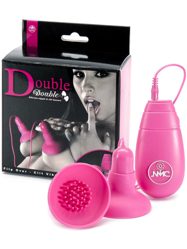 Double Double Multi-Speed Nipple Stimulators