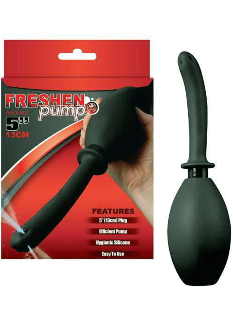 Freshen Pump 5 inch Douche Black