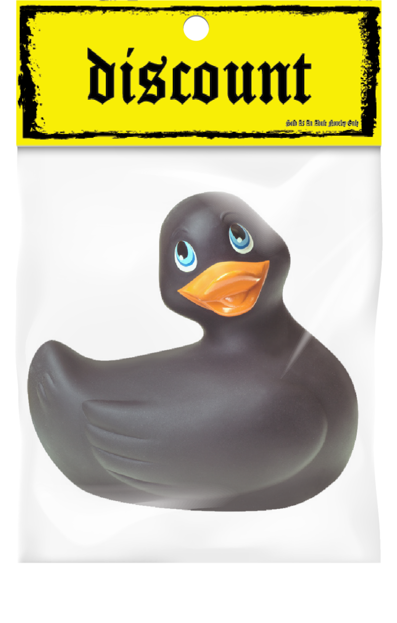 DISCOUNT I Rub My Duckie Classic Black | Bath or Shower Vibrator