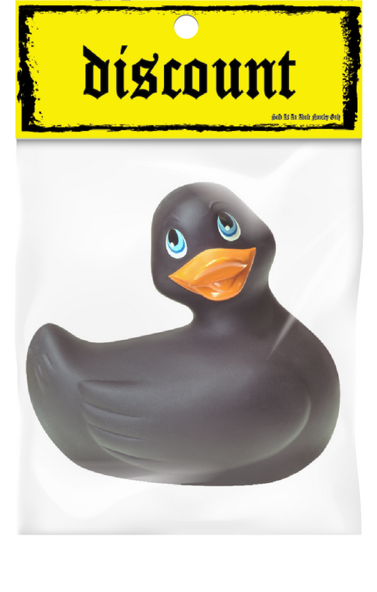 DISCOUNT I Rub My Duckie Classic Black | Bath or Shower Vibrator