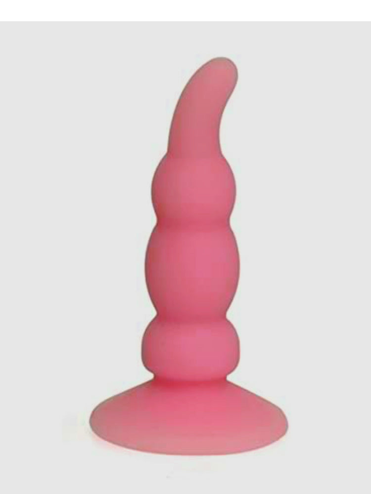 Triple Hump 4 inch Silicone Butt Plug